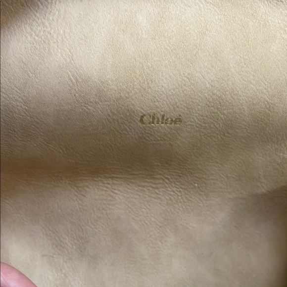 CHLOE SUNGLASSES CASE  with Metallic Clasp - Picture 3 of 8